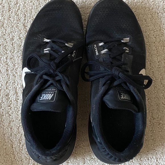 Nike Flex Supreme Flywire Training Sneakers Black - Picture 3 of 11